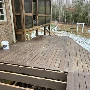Deck restoration by Greater Charlotte Contracting